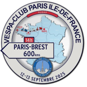 PARIS-BREST 2025 : LE RALLYE TOURISTIQUE EN VESPA EST LANCÉ